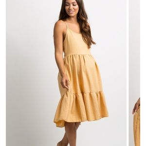 Pinkblush yellow dress